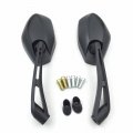 Httmt Mt432- Motorcycle Black Rearview Mirrors 8mm 10mm Compatible With Standard Metric Screws 7 8 Handlebar Suzuki B-king