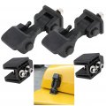 Ocpty Hood Catch Latch Kits Compatible With 1997-2006 For Jeep Wrangler Tj Black