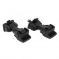 Ocpty Hood Catch Latch Kits Compatible With 1997-2006 For Jeep Wrangler Tj Black