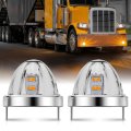 Led Watermelon Lights Star Burst Pair 12v Dual Mode Running And Turn Signal With Stainless Steel Bracket For Trucks Chrome 