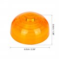 X Autohaux Front Side Indicator Light Lamp Lens For Land Rover Defender 90 110 Amber