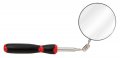Performance Tool W9141 3 5-inch Jumbo Round Inspection Mirror Extends From 11-3 8 To 30-inch 