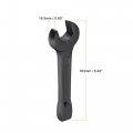 Uxcell 24mm Open End Striking Wrench High Tensile Steel Single Head Spanner Hand Tool