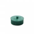Glass Polish Gp11120 Quick-lock Tapered Bristle Disc Grade 50 A 2 Inch Pack Of 3 Discs