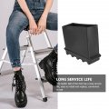 Veemoon Folding Stool Non- Ladder Pad 2pcs Tough Extension Feet Rubber Pads Cover Horizontal Stair- Style Cap Shoe Kit Foot