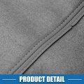 A Absopro Car Front Rear Door Panel Armrest Cover Interior Trims For Vw Golf 2005-2010 Gray Set Of 4