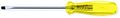 Urrea 9616 6-inch Round Shank Amber Handle Screwdriver 1 4-inch 
