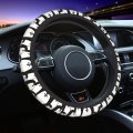 Foruidea Penguin Black And White Car Steering Wheel Cover Neoprene Automotive Anti Slip Sweat Absorption Auto Wrap Fit Most