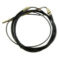 Parking Brake Cable For Dodge D250 W250 1990 1991 1992 1993 Black Rubber Outer Sleeve 38 97 In Conduit Length Replacement 
