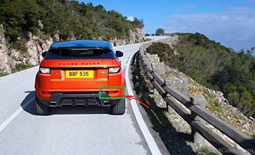 Rear Bumper Right Hand Fog Light Assembly For Evoque 2012 To 2014 Lr025148 Lr088531 Passenger Side With Bulbs And Covers