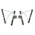 Set Of 2 Front Driver And Passenger Side Window Regulator With Motor For Bmw E46 325i 1999-2005 320i 330i 2001-2005 328i 