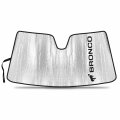 Ipick Image Made For Ford Bronco Sport Custom Fit Silver Reflective Bubble Roll-up Auto Windshield Sun Shade
