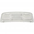 Ecotric Front Hood Bumper Grille Grill Compatible With 2009-2012 Dodge Ram 1500 Black W O Lights