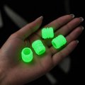 Official Ram 2019 White Green Glow In The Dark Tire Valve Caps Set Of 4 Universal Fit For Cars Trucks And Suvs 6 X 0 75