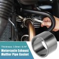Uxcell 45mm Id 52 Mm Od Universal Exhaust Muffler Pipe Gasket Motorcycle Gaskets Graphite Seal Ring Repair Replacement For Dirt