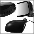 Ho1320332 Factory Style Driver Left Side Mirror Manual Folding Power Adjust Compatible With Honda Fit 15-20 Paint To Match