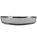 Gloss Black Front Bumper Mesh Grille For G35 4 Door Sedan 2003-2006 Custom Fit Easy Installation Sporty Upgrade