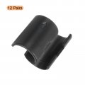 Uxcell Wire Shelf Clips 24pcs 7 8 Inch 22mm Shelving Lock Plastic Sleeves Replacements For System 12 Pairs