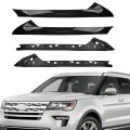 Windshield A Pillar Panel Molding Trim Kit For Ford Explorer 2011 To 2019 4 Pack Outer And Inner Replace 926-450 926-451 Black 