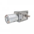 Kustat Electric Toys Zgy370-46 32 High Torque Worm Reversible Turbo Geared Gear-box Reducer Zgy370 Gear Motor Dc 6v 12v 24v Air