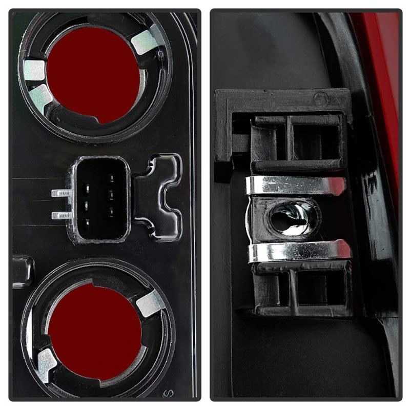 Smoke Red Lens Oe-style Tail Light Lamp Assembly For 1999-2004 Jeep Grand Cherokee Driver Passenger Side