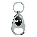 Bet Logo Keychain Chrome Metal Spinning Oval Bottle Opener 3 6 In X 1 5 Official Licensed Product