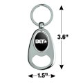 Bet Logo Keychain Chrome Metal Spinning Oval Bottle Opener 3 6 In X 1 5 Official Licensed Product