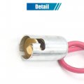 Uxcell 6pcs Universal Ba9s Led Bulb Car Door Dome Panel Light Socket Holder Wire Harness Connector Adapter Replacement