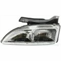 Headlight Assembly For Chevy Cavalier 1999 Driver Side Halogen Lamp Mlx-she753-150ql-cl360a50 Gm2502130 16523441 
