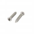 Uxcell 100 Pcs M2 5 X 12mm Stainless Steel Phillips Round Head Self-tapping Screws Bolts