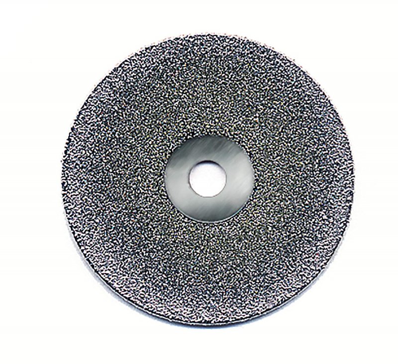 Plated Diamond Disc 1a Diameter X 32a Thick W 1 8a Arbor Hole 120 Grit On Both Sides Edge
