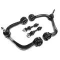 4pcs Front Suspension Kit Upper Control Arm Sway Bar Link For Ford F-150 2005-2008 Lincoln Mark Lt 2006-2008 Rwd