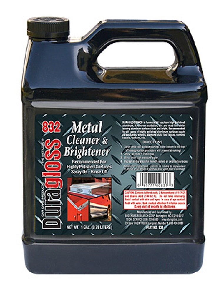 Duragloss 832 Automotive Metal Cleaner And Brightener 1 Gallon