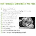 Aintier Automotive Replacement Brake Pads Front Rear Fit For Mazda 6 2003-2005
