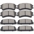 Aintier Automotive Replacement Brake Pads Front Rear Fit For Mazda 6 2003-2005