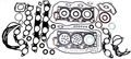 Dnj Fgs9060 Graphite Full Gasket Set For 94-04 Lexus Toyota V6 3 0l Dohc 24v 1mzfe 