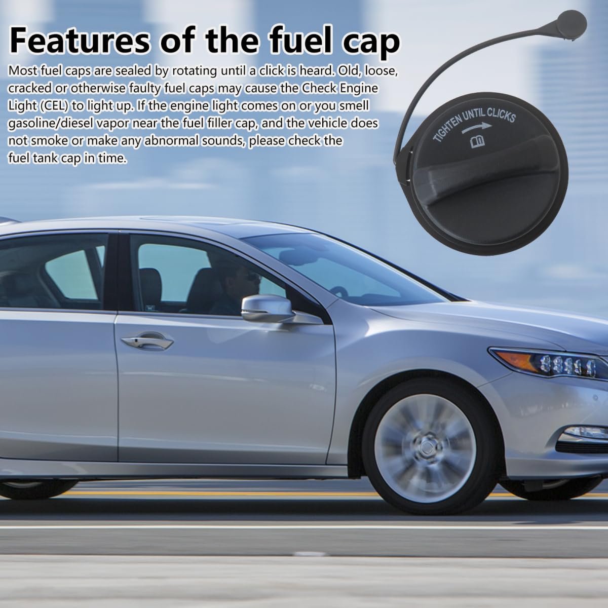 Fc1089 Gas Cap Fuel Tank For 2008 2015 Ford Taurus Replaces Fc1067 Hc3z-9030-b