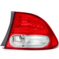 Taillight Assembly Pair Replacement For 2009-2011 Honda Civic Sedan Clear Lens 33501snaa51 Ho2819138 