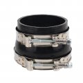 Carbbia 4 To 3 5 Inch Silicone Reducer Coupler Turbo Pipe Black With Two T-bolt Clamps