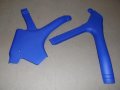 Blue Polisport Frame Protectors For 2002-2007 Yam Yz125 And Yz250 New 