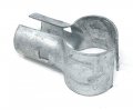 Chain Link Fence End Rail Clamps With Bolts Nuts 1-7 8 X 1-3 Sets Pack