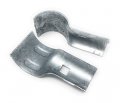 Chain Link Fence End Rail Clamps With Bolts Nuts 1-7 8 X 1-3 Sets Pack