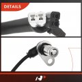 A-premium Rear Abs Wheel Speed Sensor Compatible With Suzuki Models Grand Vitara 1999-2004 Sport Utility Driver Or Passenger