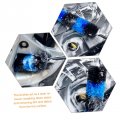 Totority 2pcs Clean Car Beauty Kit Cosmetology Upholstery Cleaner For Furniture Wheel Rim Brushpet Tire Brushes Cleaning Tires