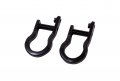 Gm Accessories 84072463 Recovery Hooks In Black 
