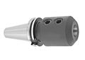 Caterpillar V-flange End Mill Holders Cat40 Taper0 3 Dia X 3-3 4 Proj 6-7 16 Oal 