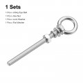 Uxcell Lifting Eye Bolt 1 Set M10x150mm With Nut Washer 304 Stainless Steel Shoulder Ring For Hanging Item