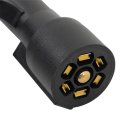 7 Way Pin Trailer Cable 16ft Connection Line With Junction Box And Wiring Harness Kit Vehicle Specific Rv Accessories