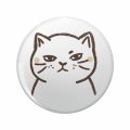 1080 Graphics Smirking Cat Attitude Key Chain Double Sided Stainless Steel Keychain 