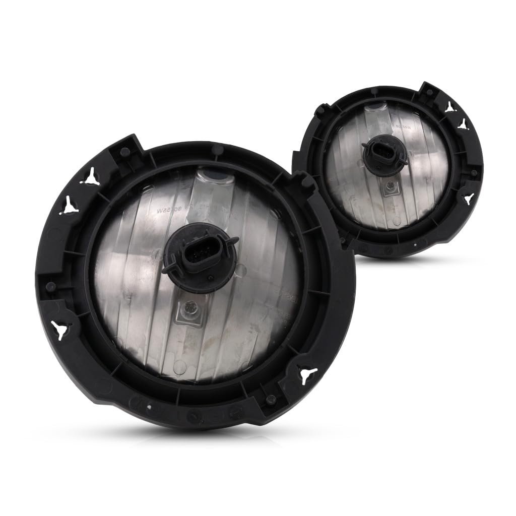 Headlight Assembly Pair For Jeep Wrangler 2007 To 2015 Driver And Passenger Side Dot Certified Ch2502175 Ch2503175 Halogen